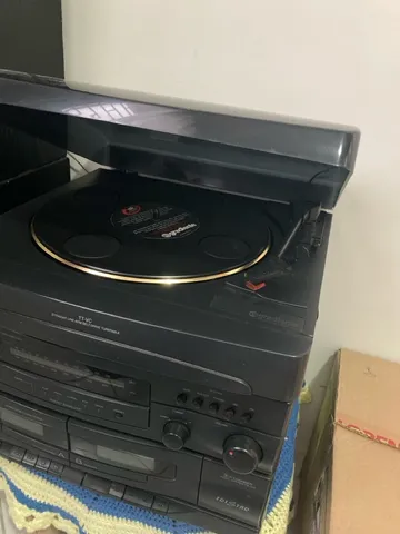 Aparelho de Som Gradiente, Toca Fitas, Rádio, Toca Discos, Equalizador 2  Caixas Acústicas a Retirar, Produto Vintage e Retro Gradiente Usado  92034812