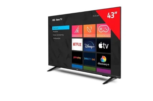 Smart TV Led 43" AOC 43S5135/78G,Full Hd com Wi-Fi,