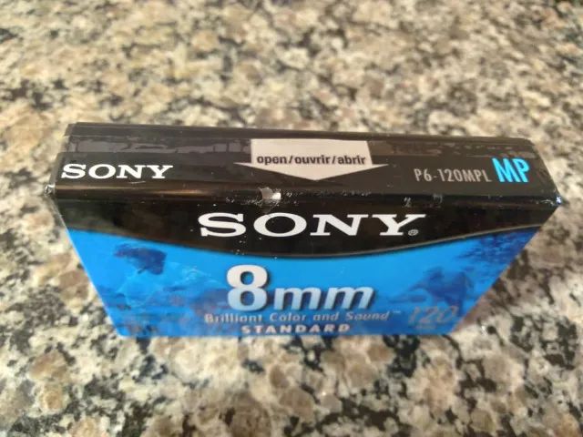 Vendo Fita para Câmera 8mm Sony P6120MPL 120min importada, lacrada