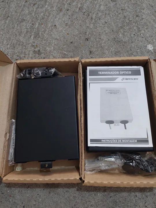 2 Terminador Óptico to 12 Fibras - Metálico Fibracem<br>100 os 2