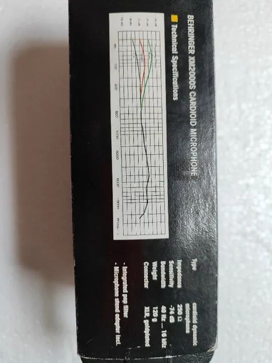 Microfone Behringer XM2000S! MUITO NOVO! - Foto 4
