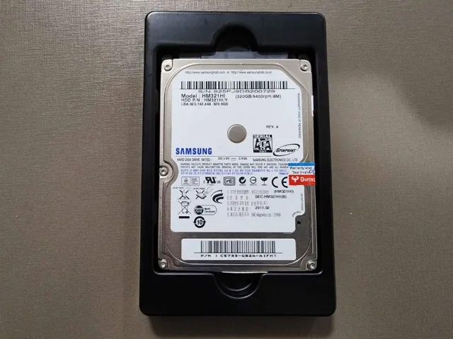HD 320GB SATA 2.5" SAMSUNG