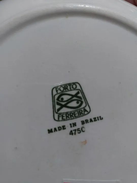 Conjunto 12 peças porcelana Porto Ferreira - Foto 6
