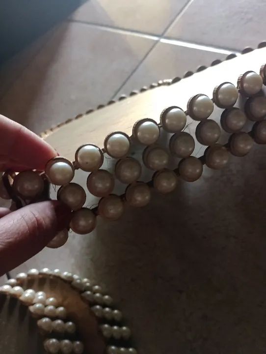 6 Bandejas MDF com pérolas  - Foto 5