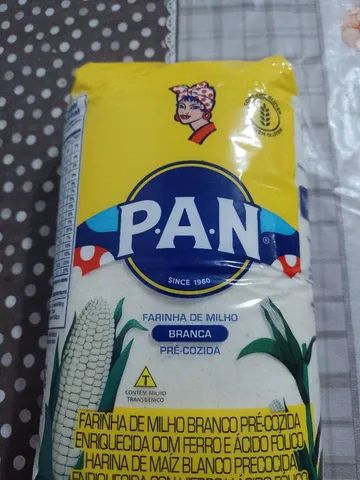 Harina PAN farinha de milho branco, harina PAN pre-cozida