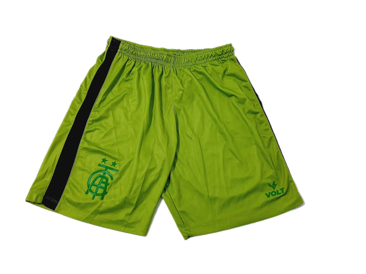 Bermuda Short América MG Volt 2022 Esportivo Futebol Colecionador Verde