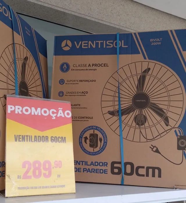 Ventilador de parede 60cm/ amanda