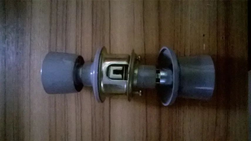 Fechadura Tubular Para Porta Divisoria Eucatex - Foto 2