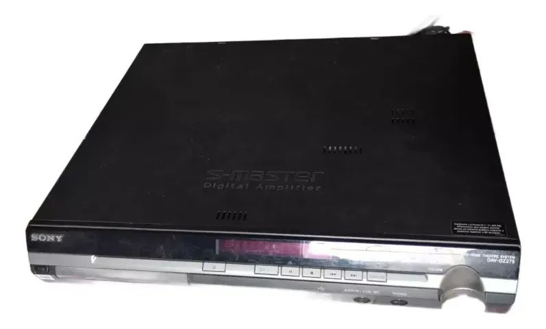 System Home Theater Sony Dav-dz275 - Leia Descrição - #av (Usado) 