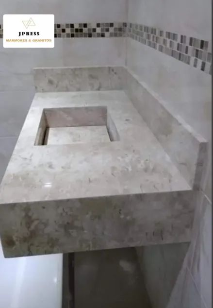 Lavatórios / Nicho - Mármore Nacional Travertino - Foto 3
