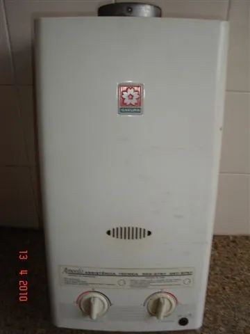 Aquecedor à gas de botijão