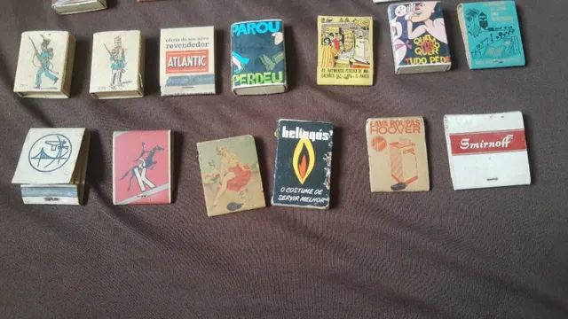 Coleção de 25 fósforos antigo  - Foto 3