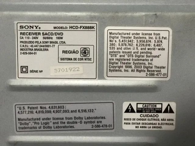 Sony Dvd Home Theater System Hcd-fx888k  - Foto 2