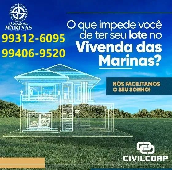 OPORTUNIDADE último Lote por esse valor 250 m² Cond. Vivenda das Marinas R/C - Foto 2