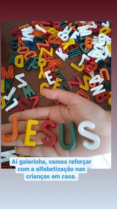 1000 peças Letras e Números para Brincar e Aprender - Foto 2