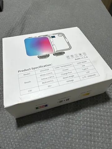 Led VÍDEO LIGHT W64RGB GRANDE  - Foto 2