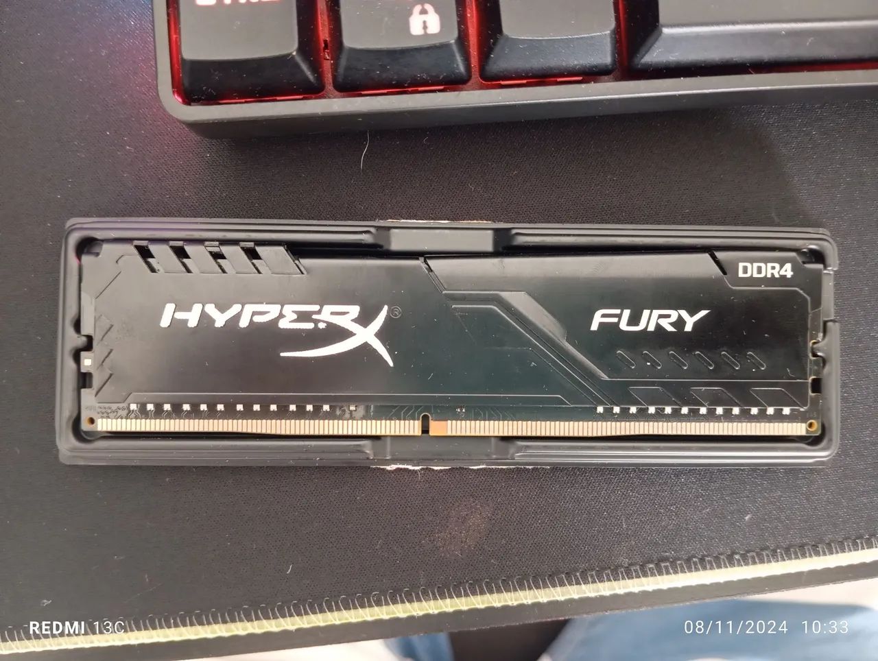 Memória RAM HyperX Fury DDR4  8gb 3200hz