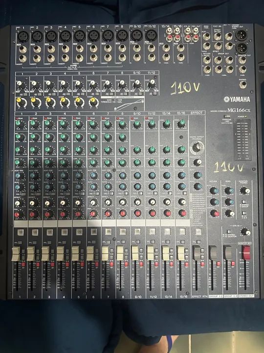 Black Friday - Mesa de Som Yamaha MG166CX - Foto 3