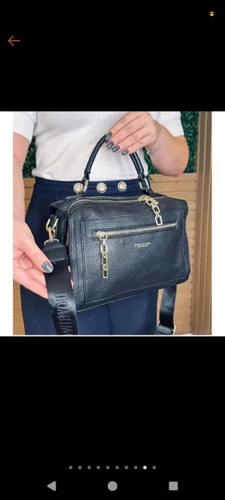 Promoção ! ! Bolsa Pavão de Ouro - Foto 2