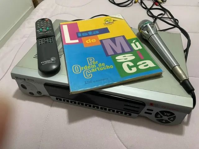 Videoke Music Player Raf VMP 2500 S - 900 Músicas - Impecável . - Foto 5