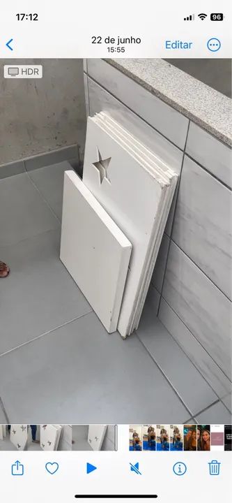 Cubo estrela deamontavel para festa infatil