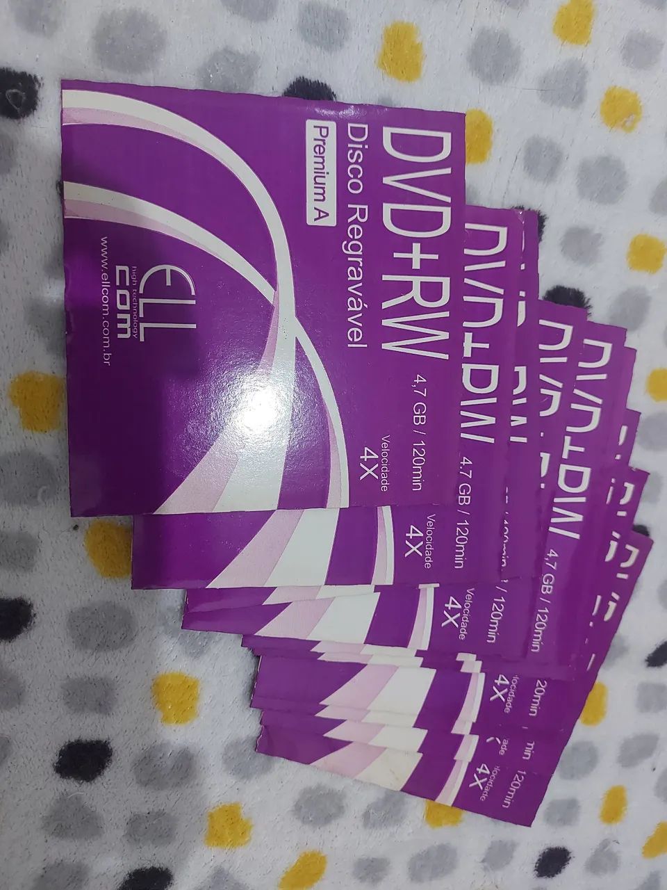 DVD+RW / Mini DVD+RW / CD - R / Envelopes p/CD