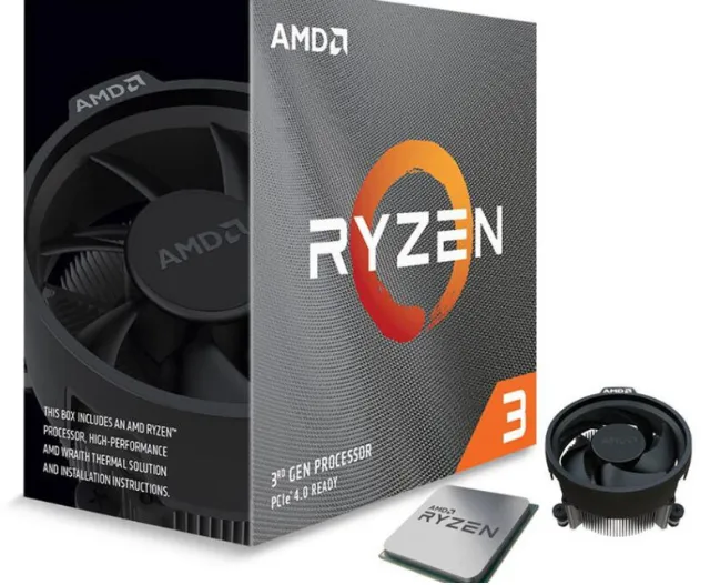 RYZEN 3 3300X 4 NUCLEOS 8 THREADS 4.3GHz