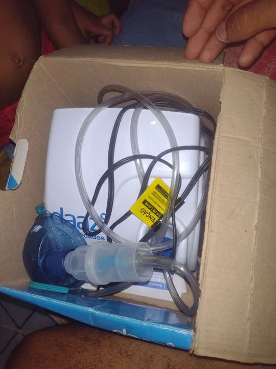 Nebulizador Daaz completo semi novo 