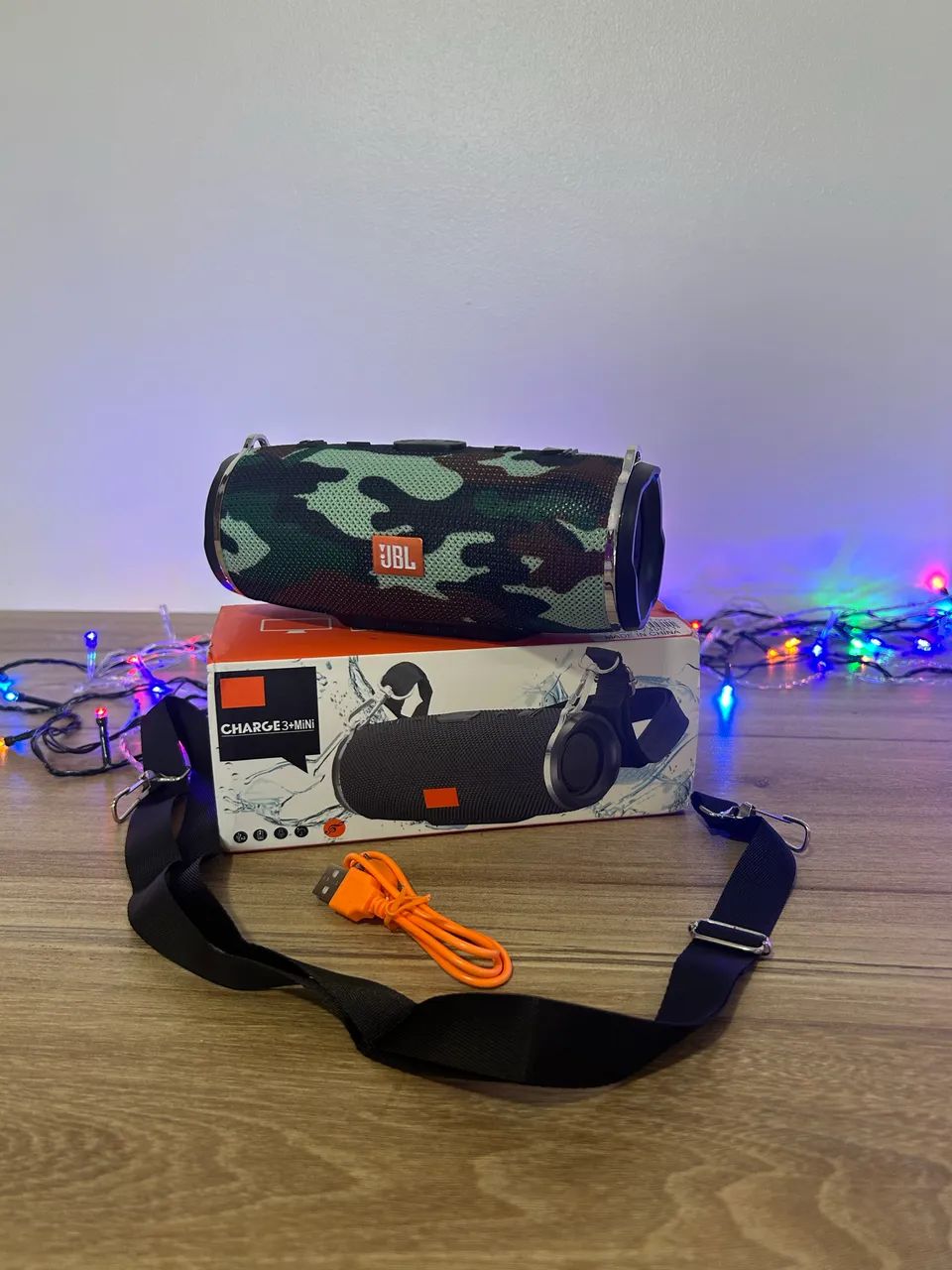 CAIXA DE SOM JBL CHARGE 3+ MINI