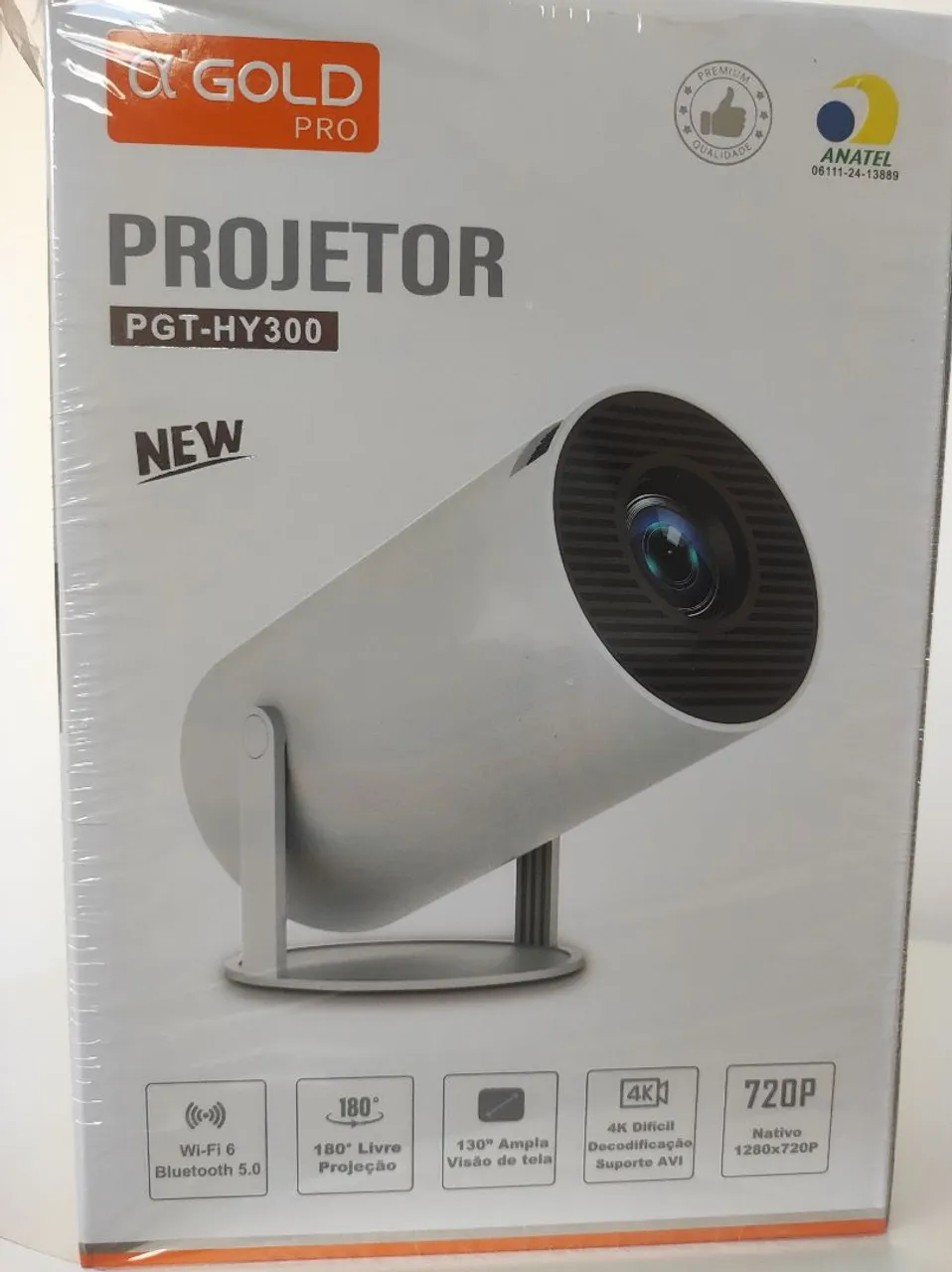 Projetor Gold Pro PGT-HY300 - Novo