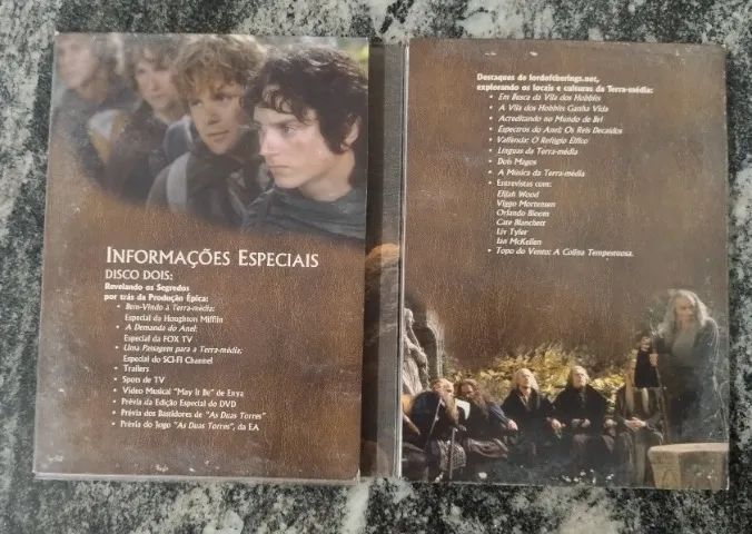 DVD O Senhor dos Anéis -  A Sociedade do Anel ( versão Widescreen ) - Foto 4