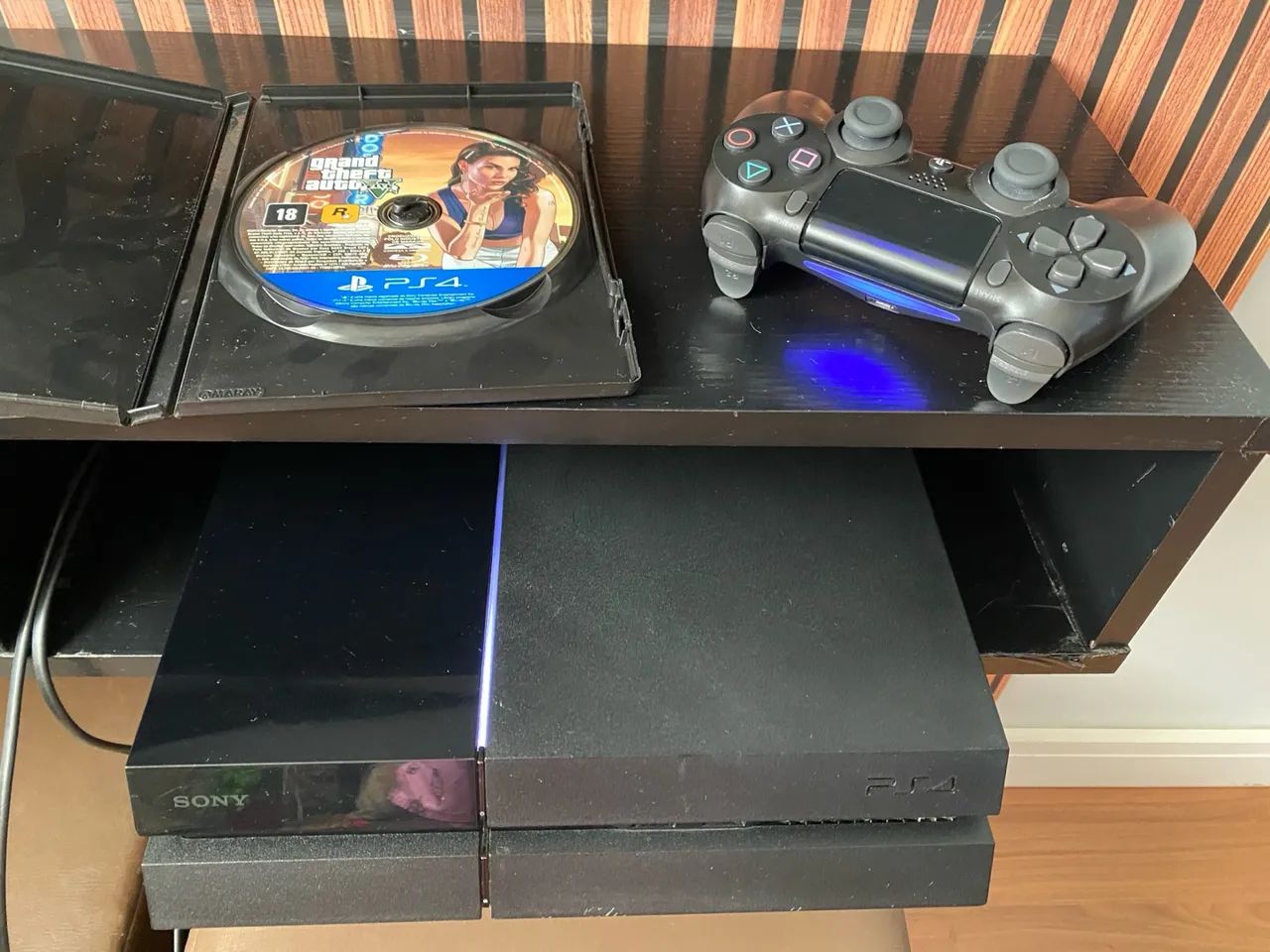 PS4 Fat 1 Controle GTA V