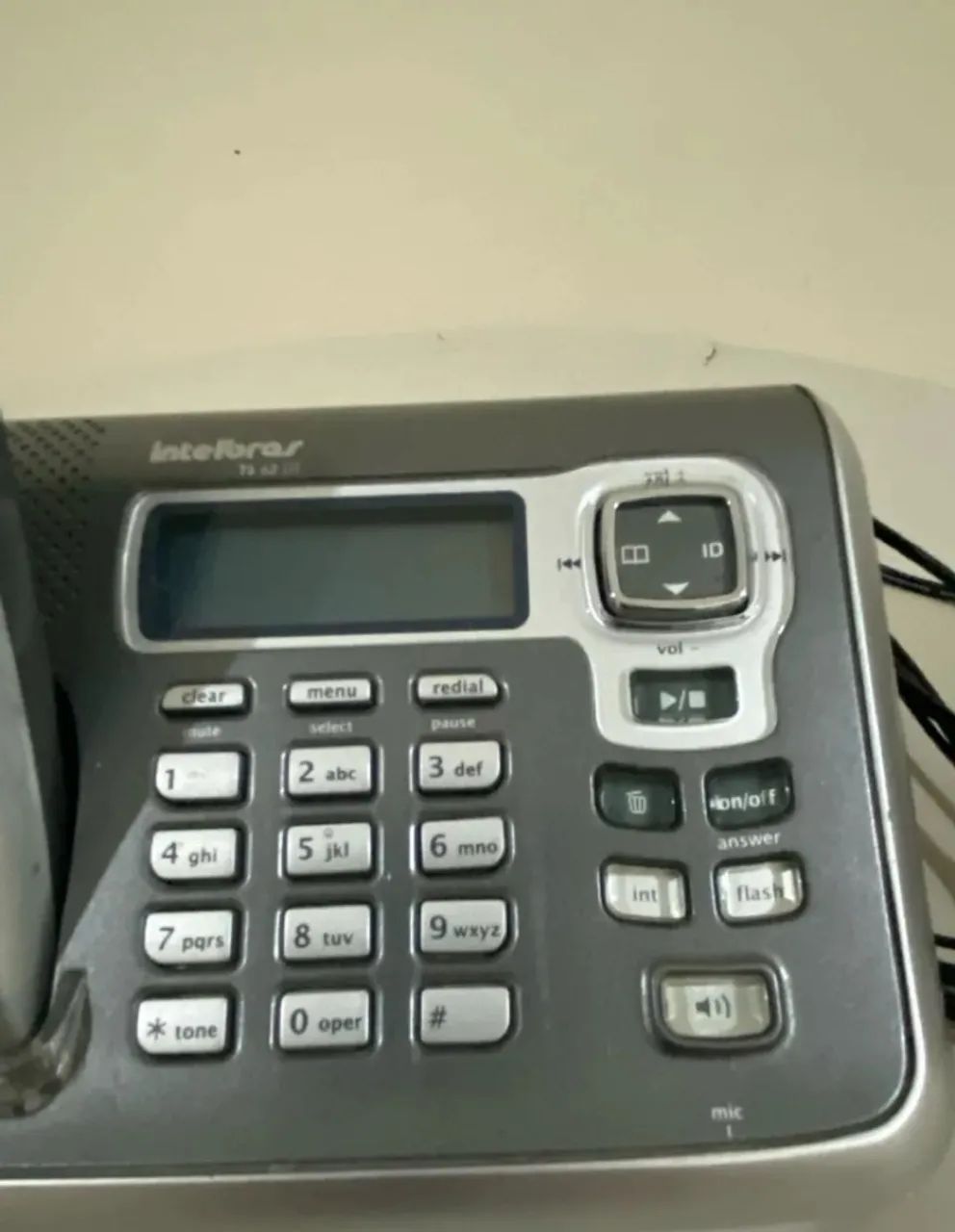 Telefone sem fio com secretária eletrônica Intelbras - Leia o anúncio com muita atenção! - Foto 4