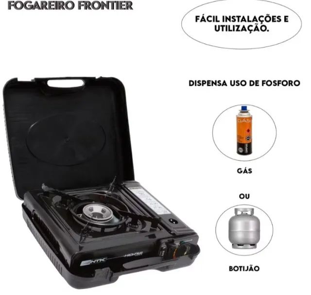 Fogareiro NTK Frontier + 2 gás NTK - Foto 5