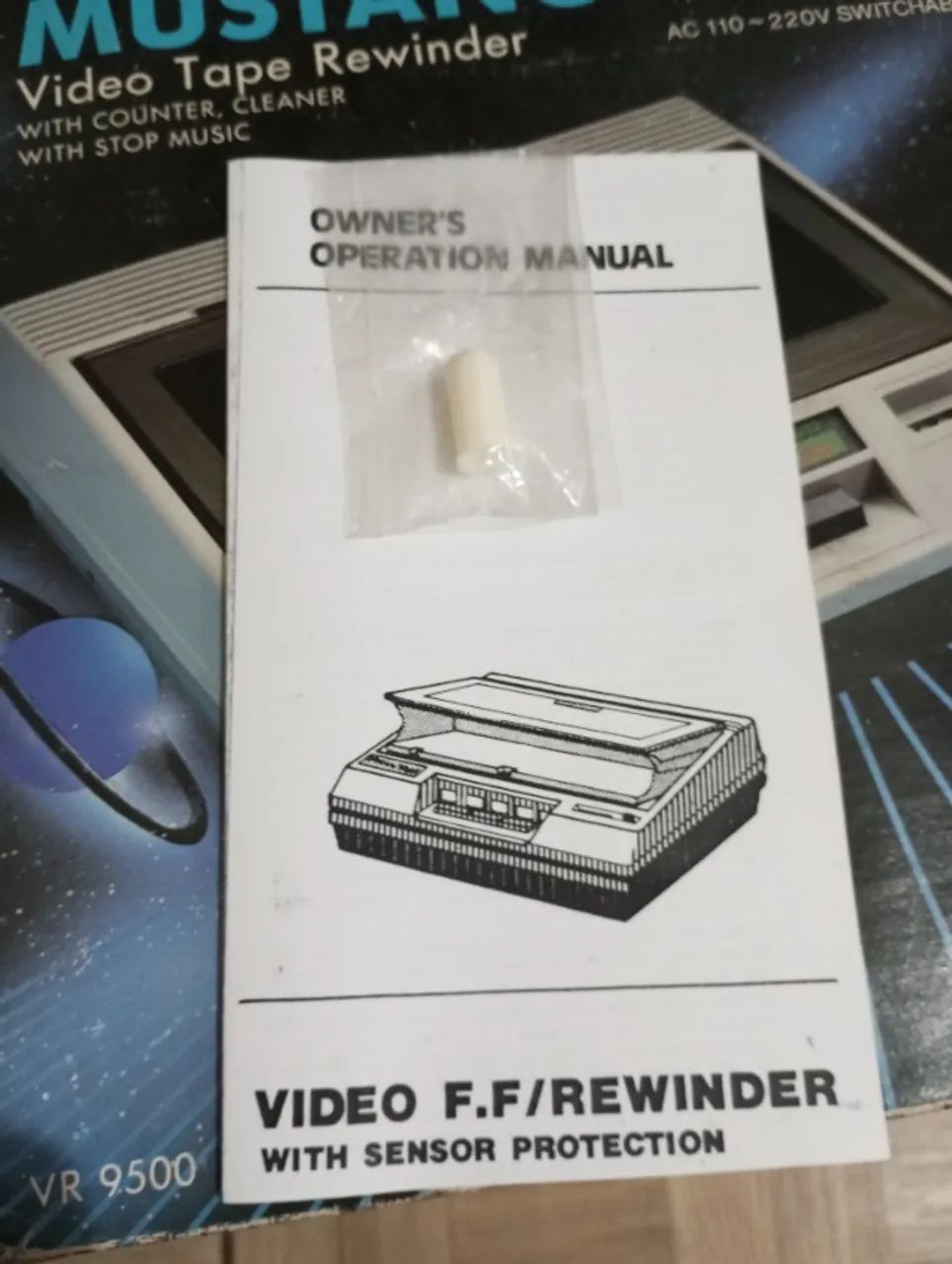 Rebobinador Mustang vhs - Foto 2
