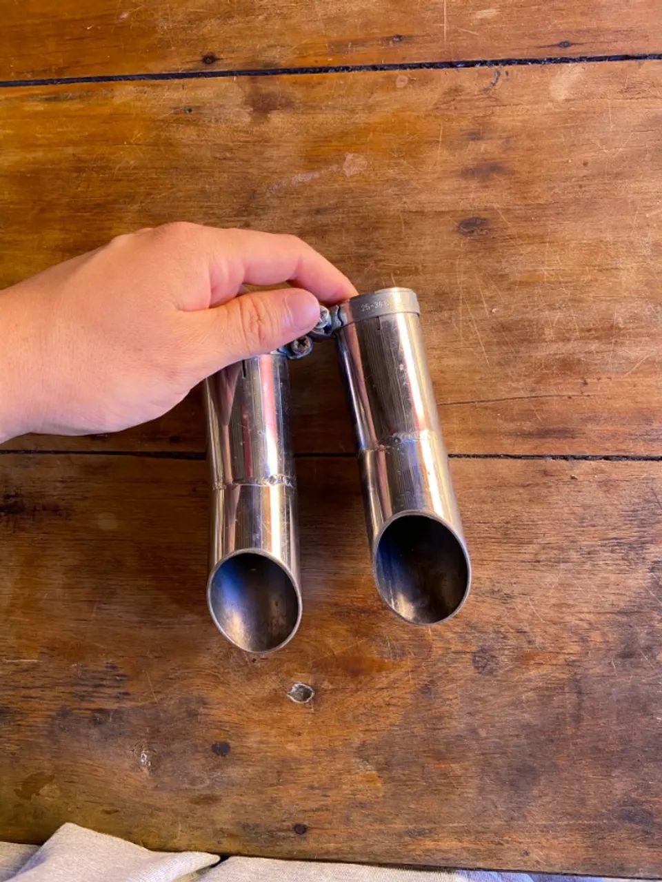 Cano de Descarga Direta Inox - Para Carro ou Moto - Top!