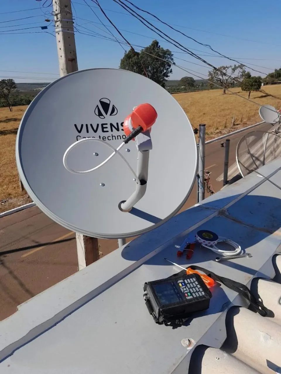 antena antenista apontamento receptor  - Foto 3