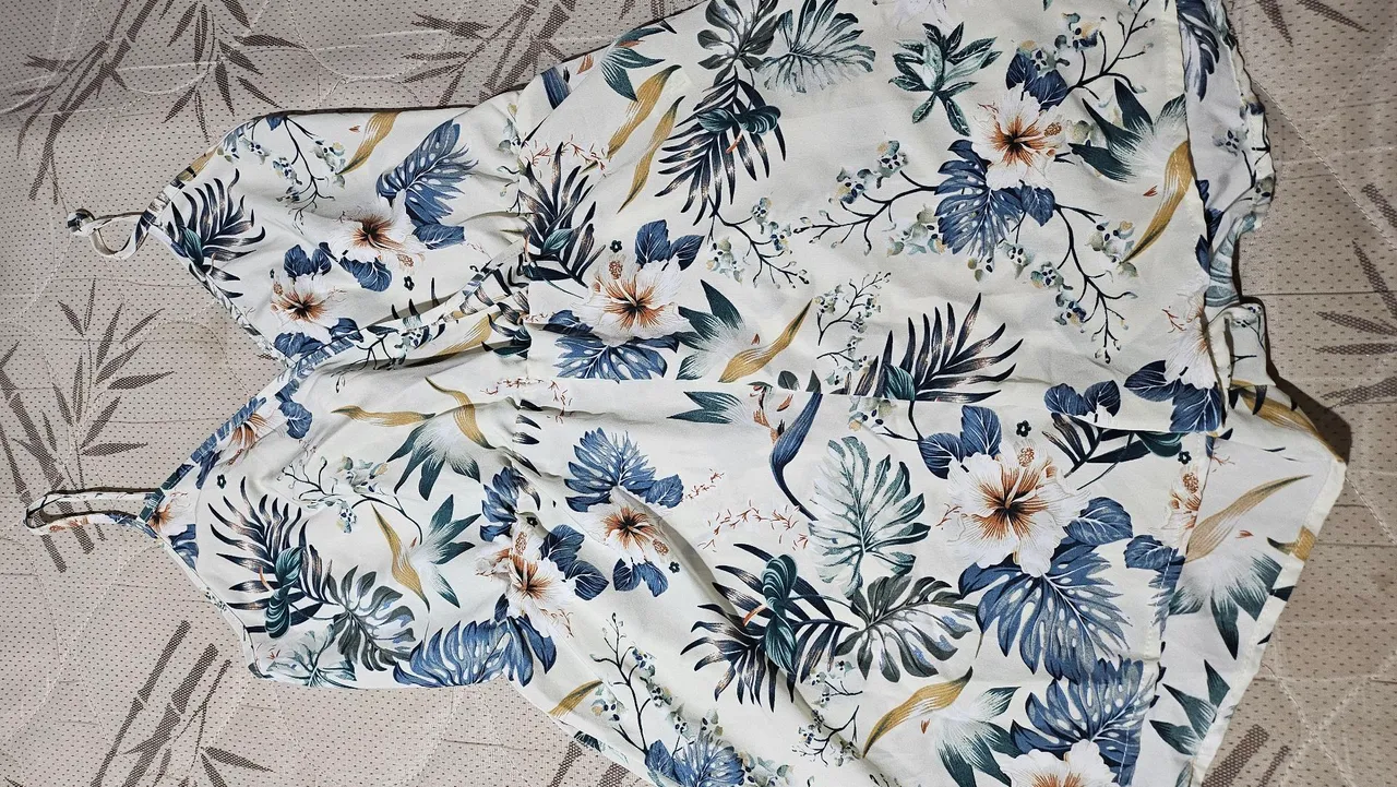 Macacao estampado tropical - Perfeito para o verão!