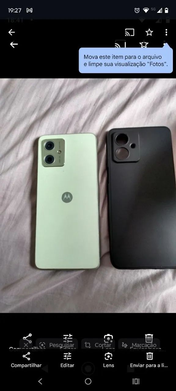 Moto g54 256 gigas 8 RAM ( vidro trincado )