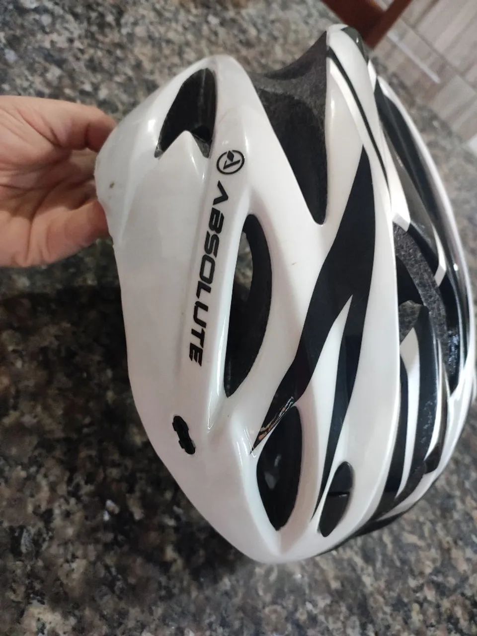 Capacete de ciclismo Absolute branco