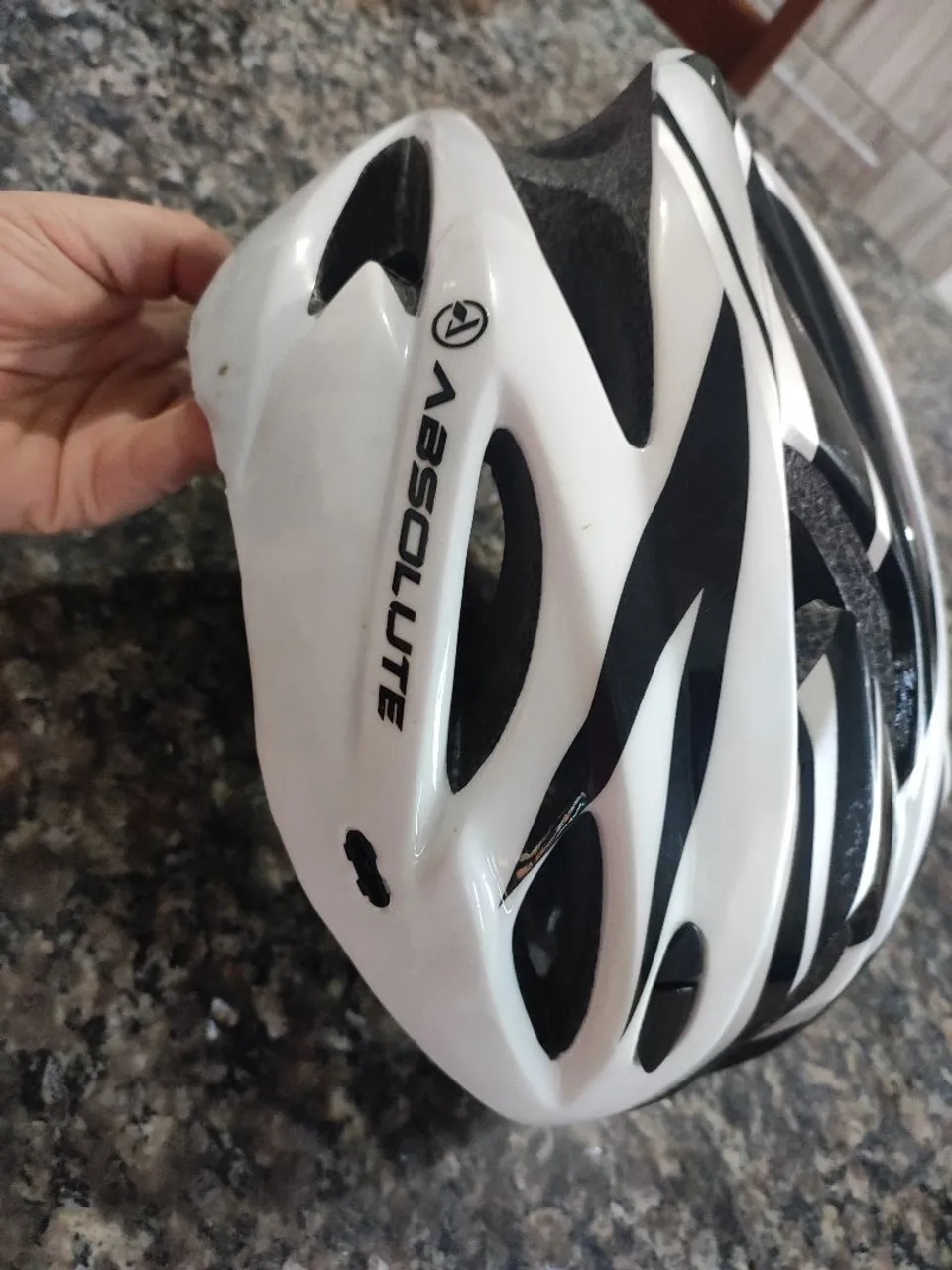 Capacete de ciclismo Absolute branco