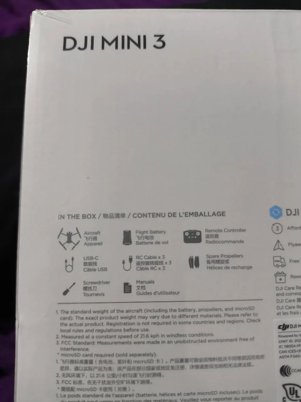 Drone DJI Mini 3 lacrado  - Foto 2