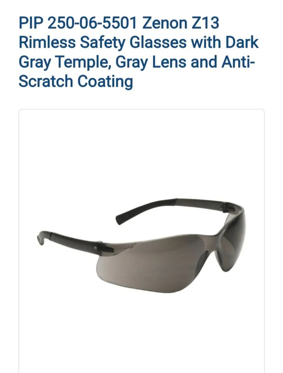 Óculos de Segurança Zenon Z13 preto importado Tijuca RJ - Foto 6