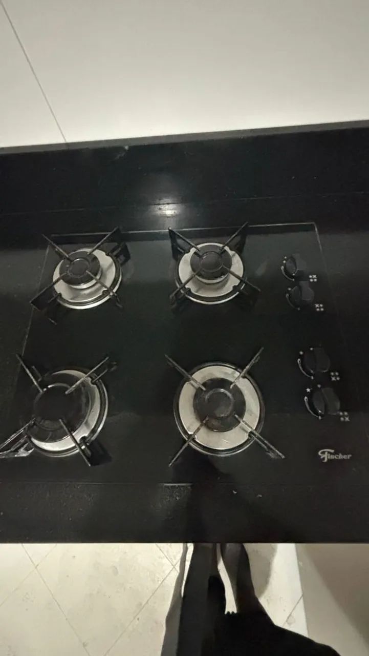Fogão Cooktop Fischer 4 Bocas