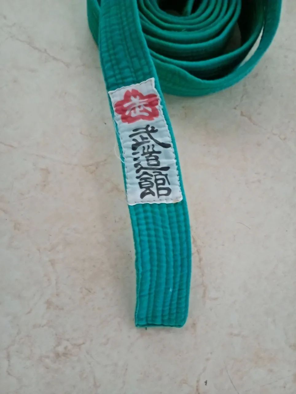 Faixa verde para kimonos  - Foto 3