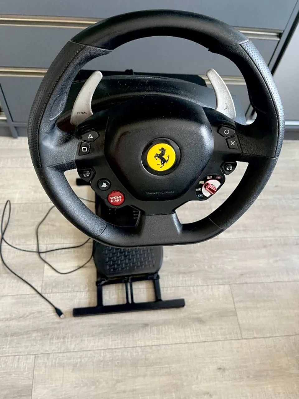 VOLANTE Thrustmaster T80 Ferrari Com Suporte com defeito (Usado)