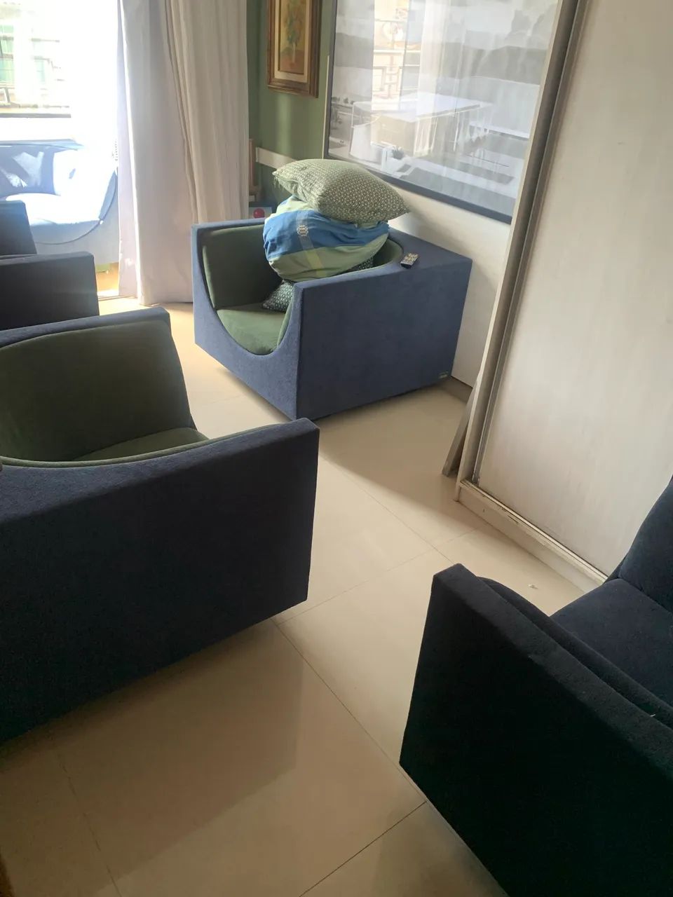 Poltronas Cubo de Jorge Zalszupin  - Foto 4