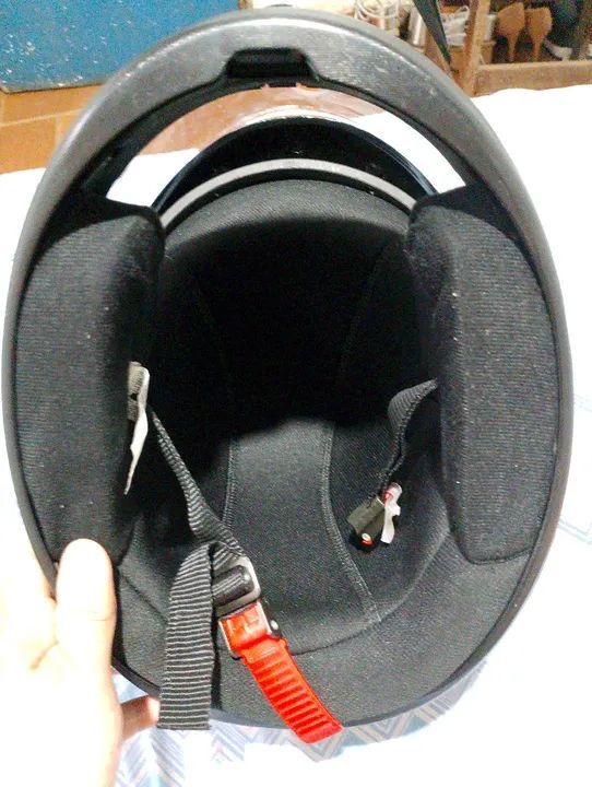 Capacete semi novo . - Foto 4