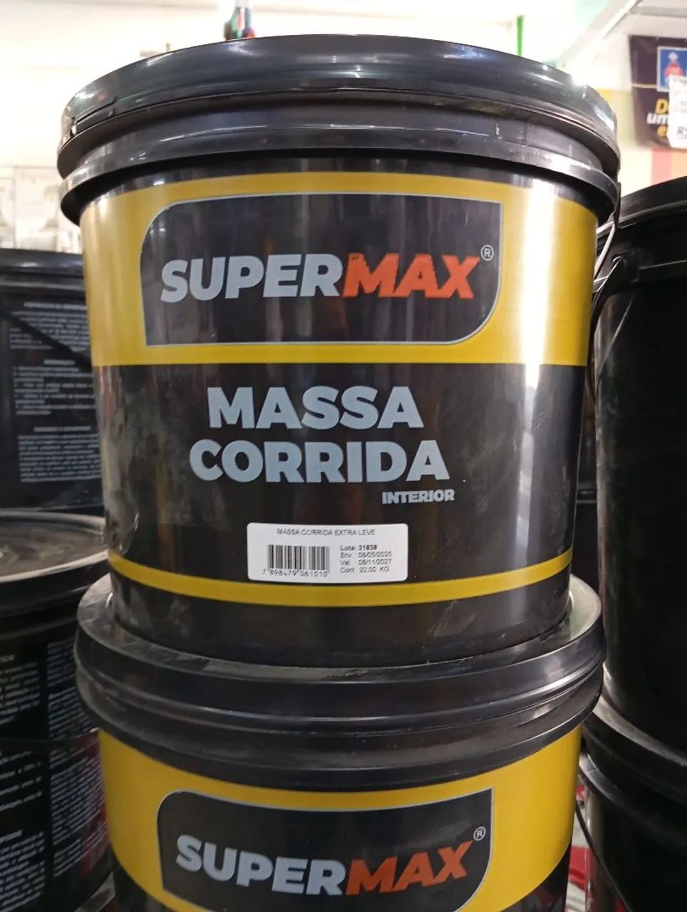 Massa Corrida SuperMax 22kg R$54,99un Em Pix  - Foto 2