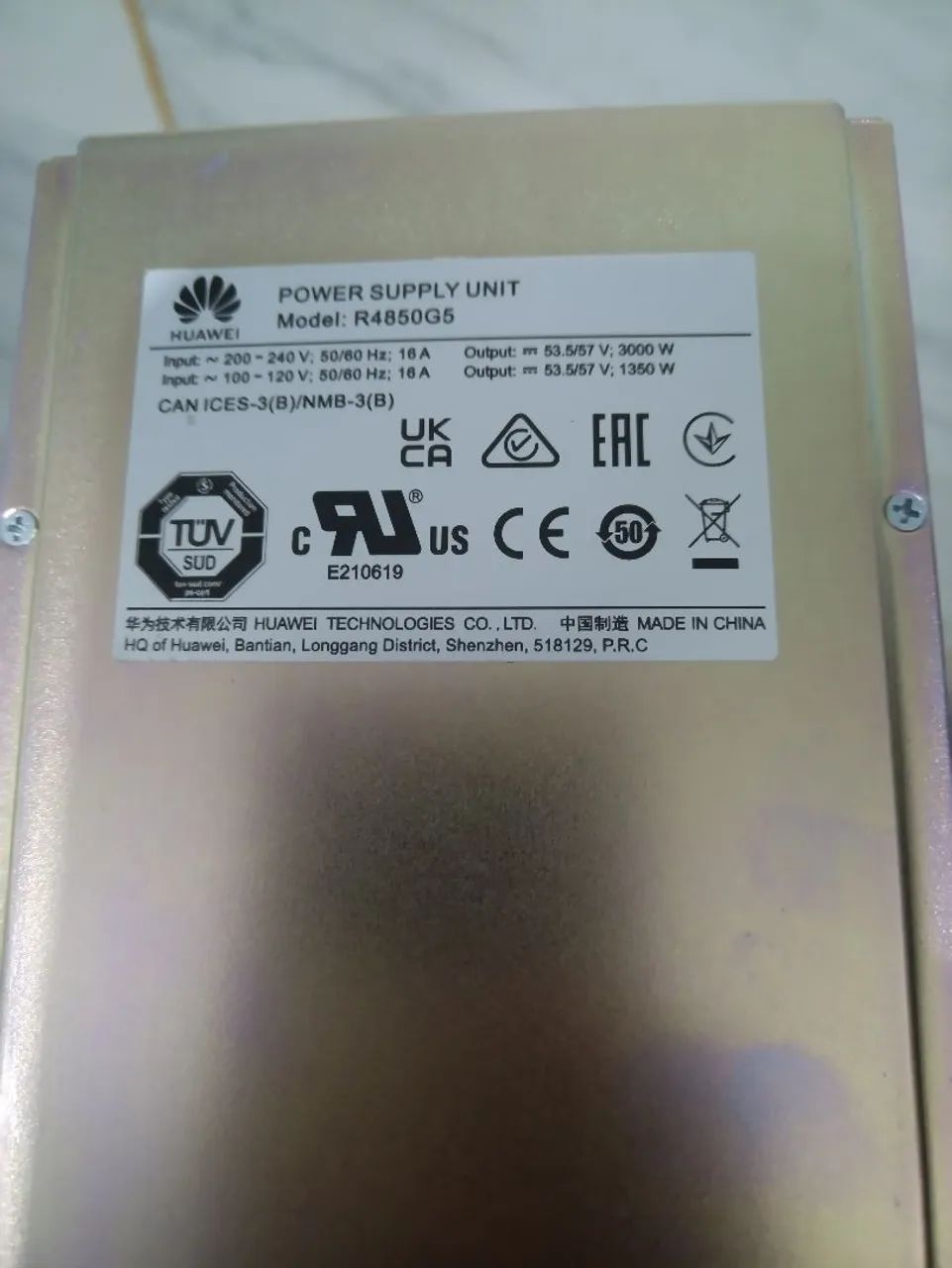 Módulo fonte retificadora Huawei -48v  - Foto 2